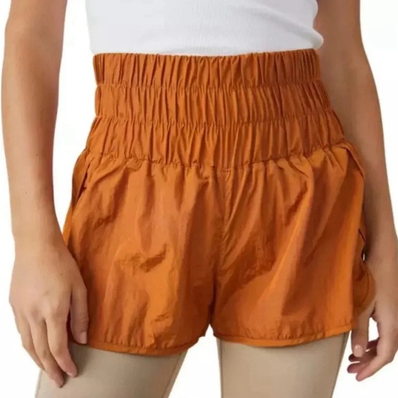FREE PEOPLE THE WAY HOME SHORTS IN TOASTED COCONUT SIZE SMALL NWOT - Picture 1 of 7